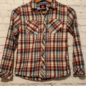 Quiksilver Boy's Dress Shirt Size 7
